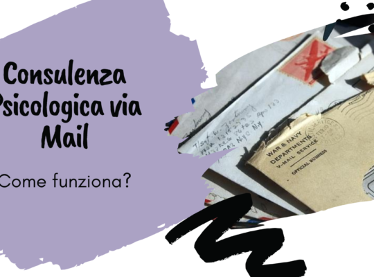 Consulenza psicologica via mail