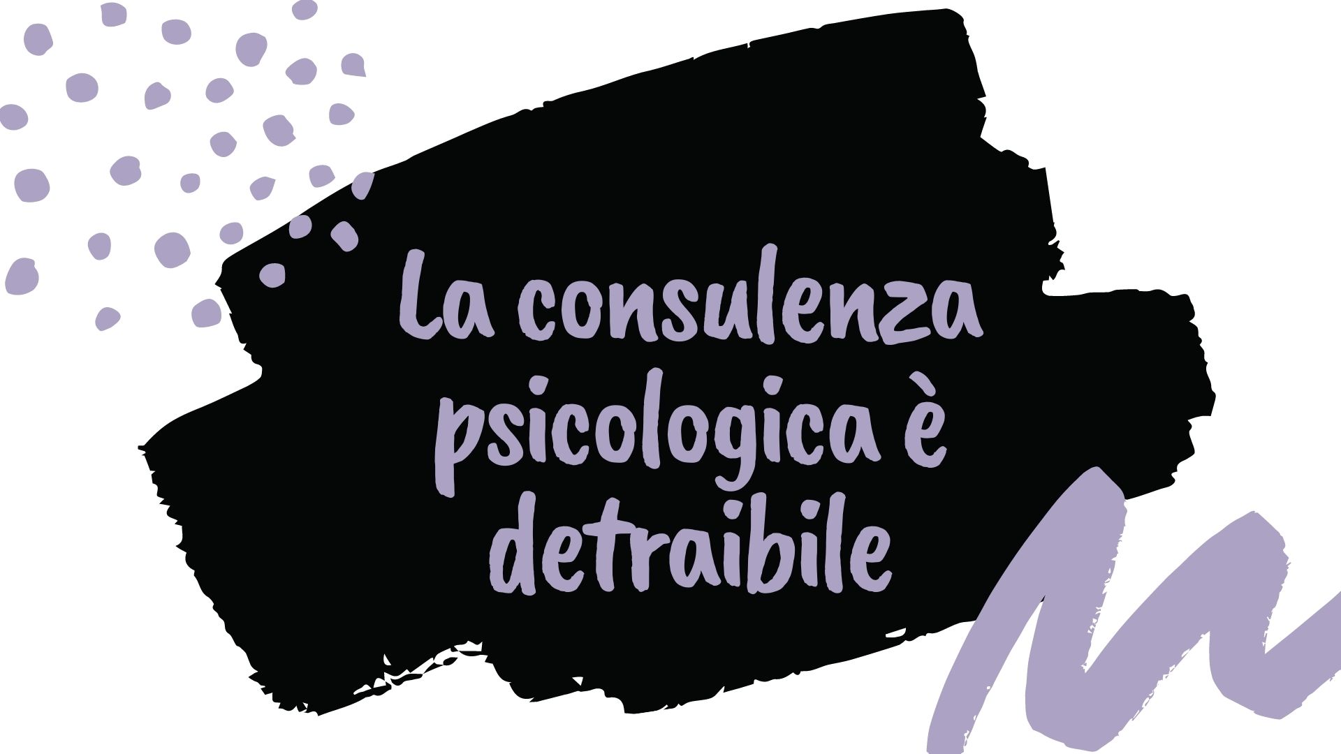 consulenza psicologica detraibile