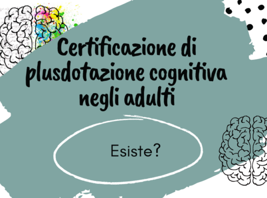 certificazione plusdotazione adulti